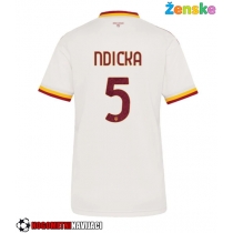 Ženske Nogometnih dresov AS Roma Evan Ndicka #5 Gostujoči 2026-27 Kratki rokavi